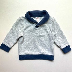 Cat & Jack Boy’s Cowl Neck Pullover Sweater